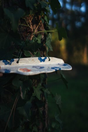 Murales étagère fleurs colorées