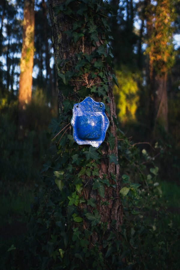 DSC00482 Murale pot de fleurs formes arondies