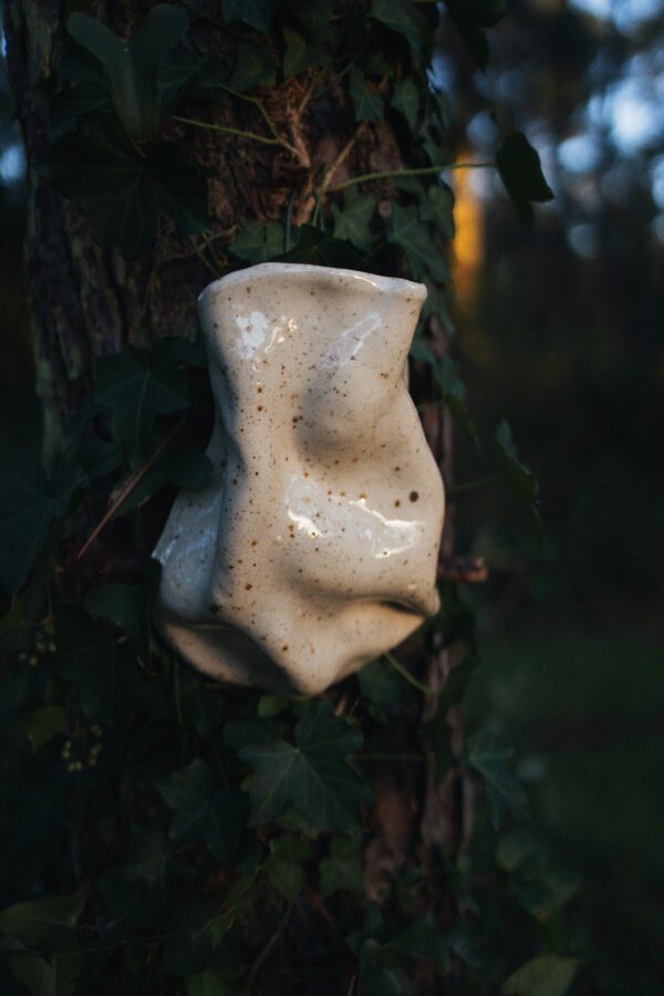 Murale destructurée moucheté