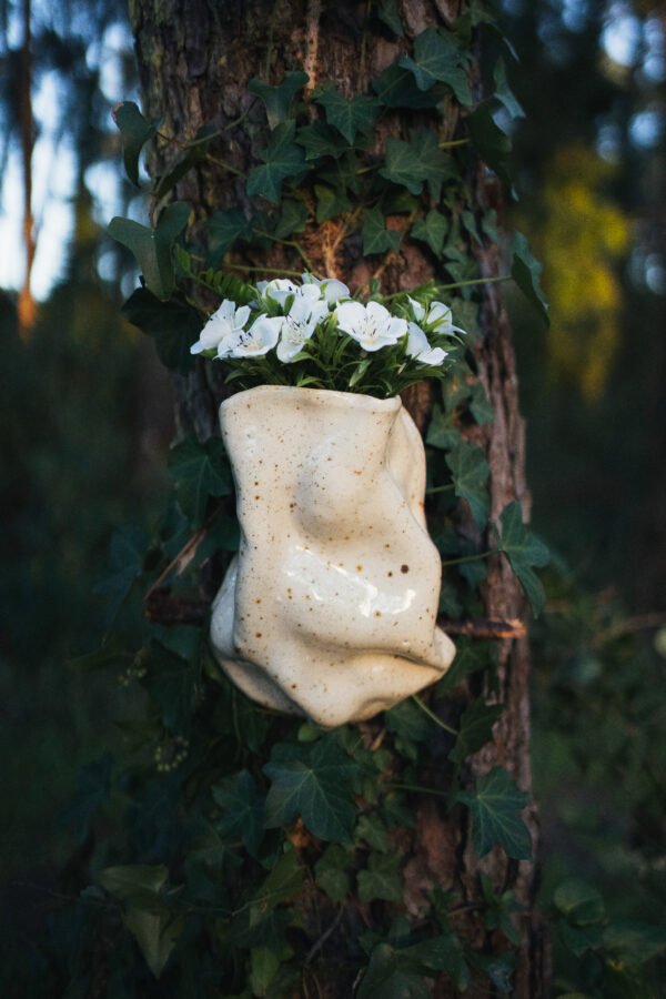 Murale destructurée moucheté