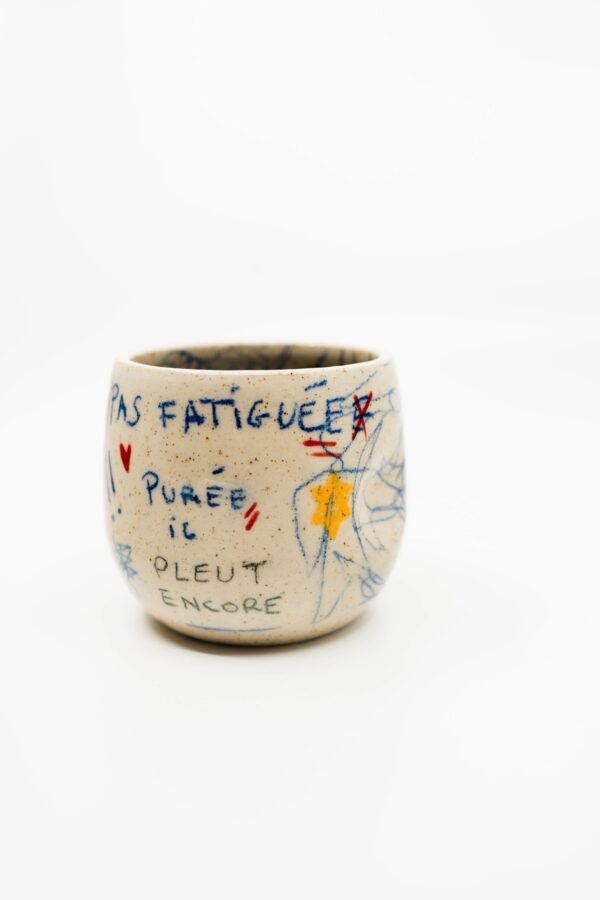 Tasse inscriptions colorées • 1 •