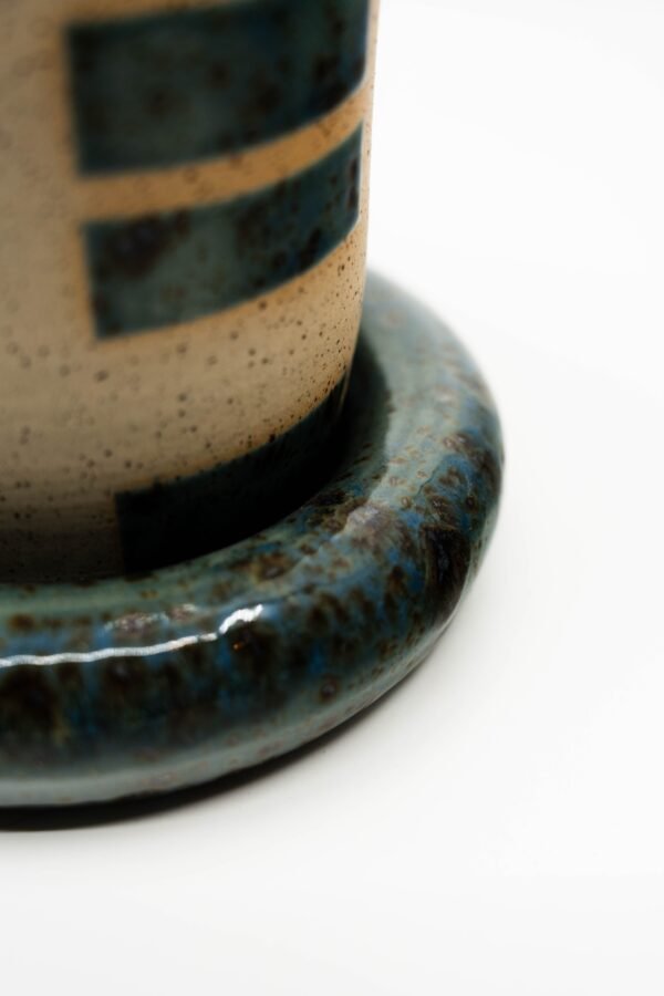 catalogue-4-0-099 Tasse Boudin - bleu éclat motifs carreaux