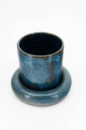 Tasse Boudin - bleu mat