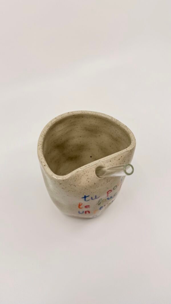 Tasse Paille - "Tu pousses le bouchon un peu trop loin Maurice"