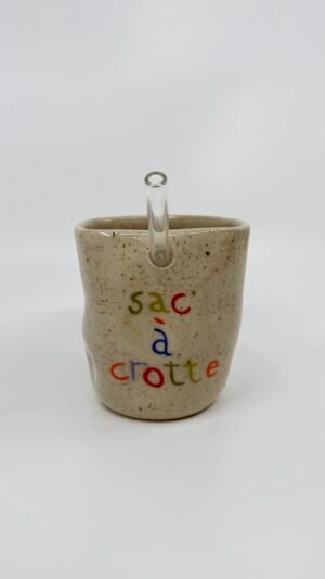 Tasse Paille - "Sac à crotte"