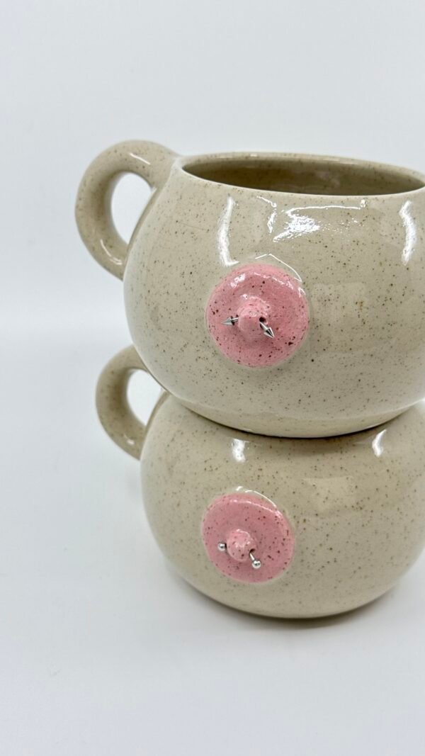 Grande tasse - Téton - Percing Boule