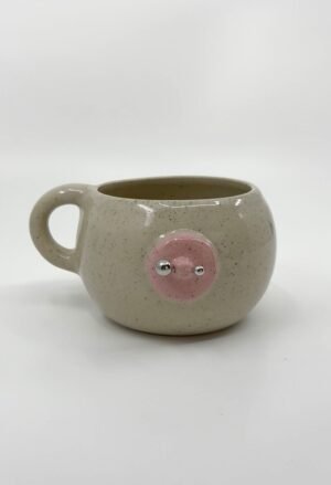 Grande tasse - Téton - Percing boule - anse