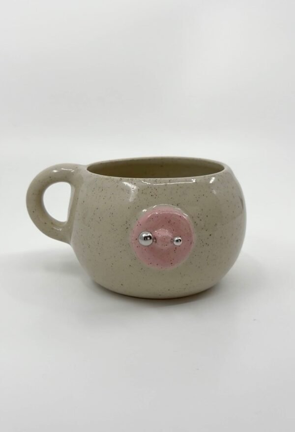 Grande tasse - Téton - Percing boule - anse
