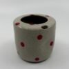 Tasse à encoche pois rouges