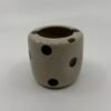 Tasse à encoche pois noirs 2