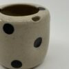 Tasse à encoche pois noirs 2